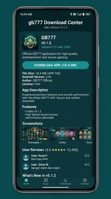 Unduh APK gb777 Terbaru untuk Pengguna Android